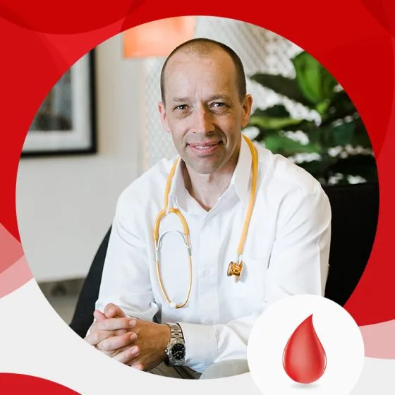 Associate Professor-Chris Barnes, Consultant Haematologist