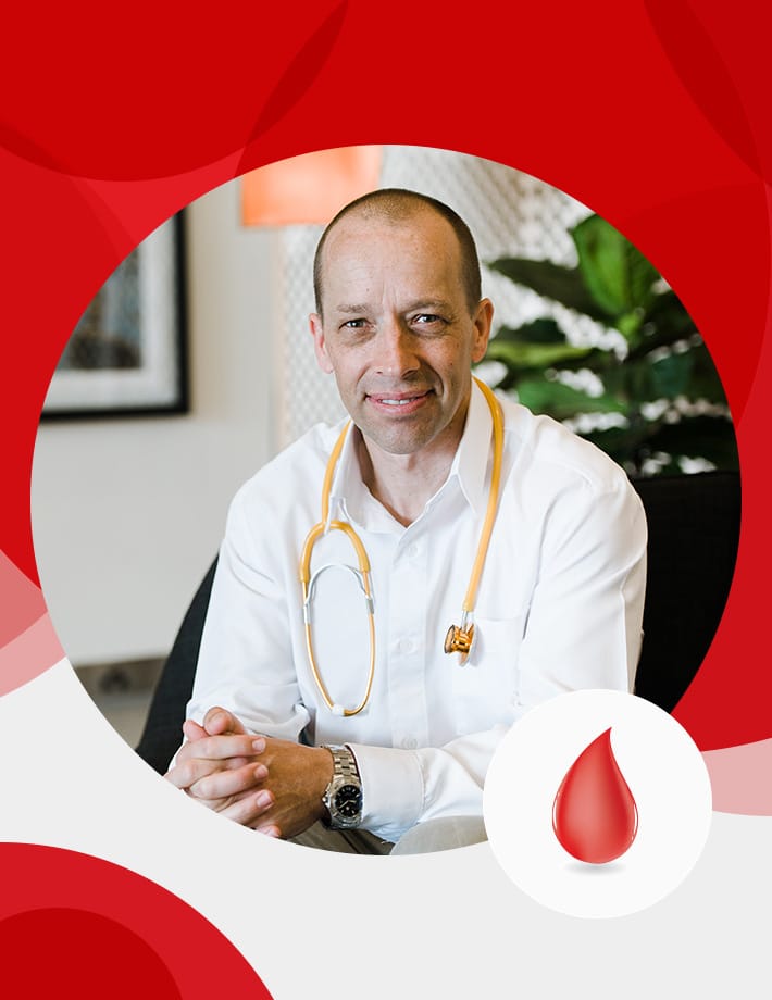 Associate Professor-Chris Barnes, Consultant Haematologist